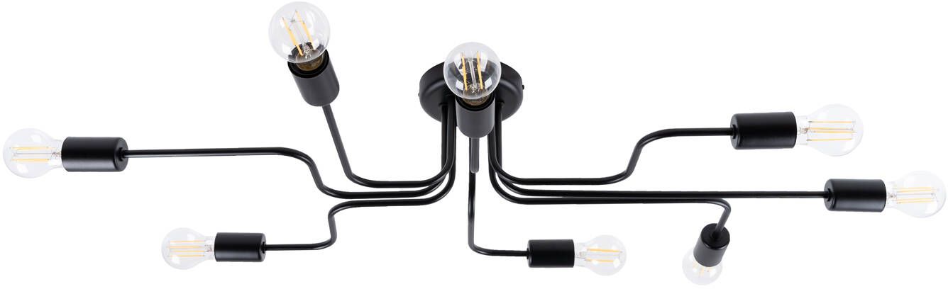 Sollux Lighting Vector lampada da soffitto x15 W nero SL.1448