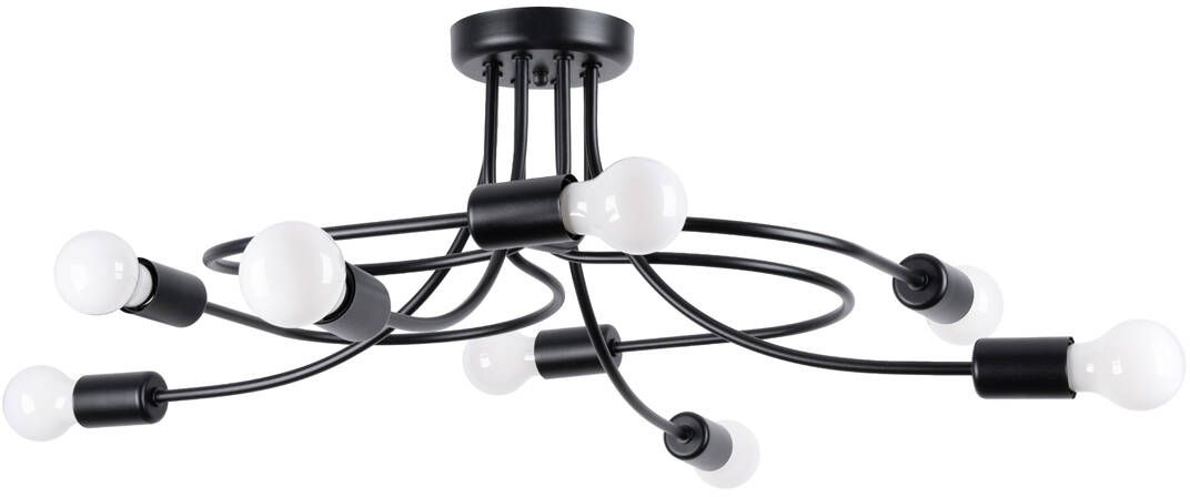 Sollux Lighting Levar lampada da soffitto x15 W nero SL.1457