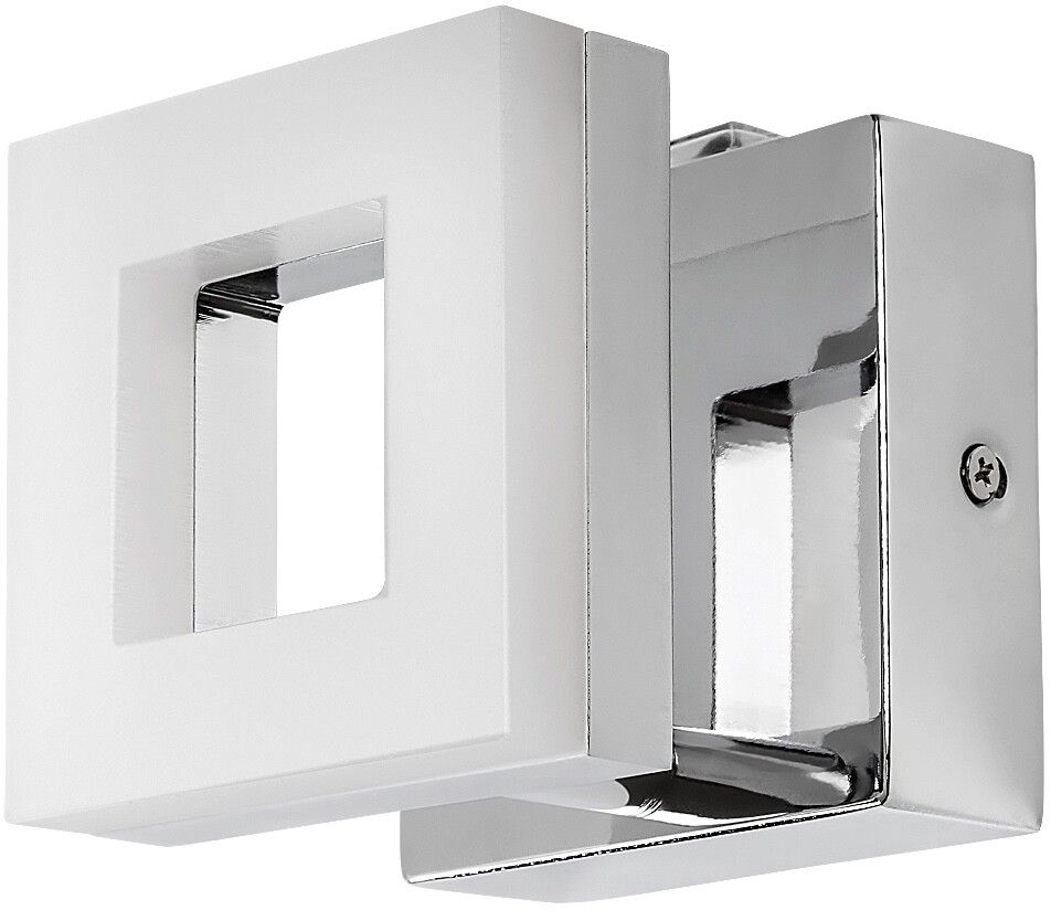 Rabalux Blas lampada da parete 1x5 W bianco-cromo 75018