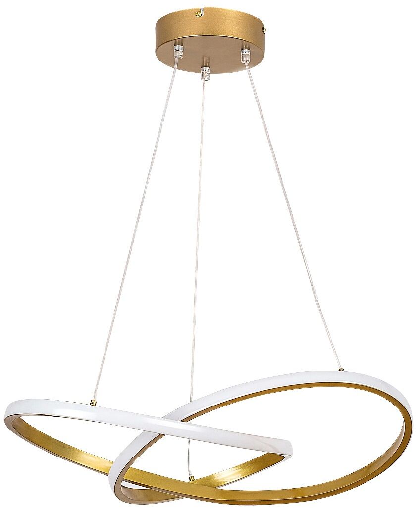 Rabalux Castiel lampada sospesa x36 W bianco-oro 72215