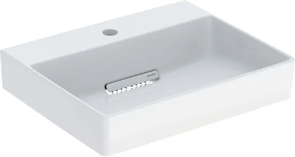 Geberit One lavabo 50x41 cm rettangolare a parete-da incasso bianco lucida 505.019.00.1