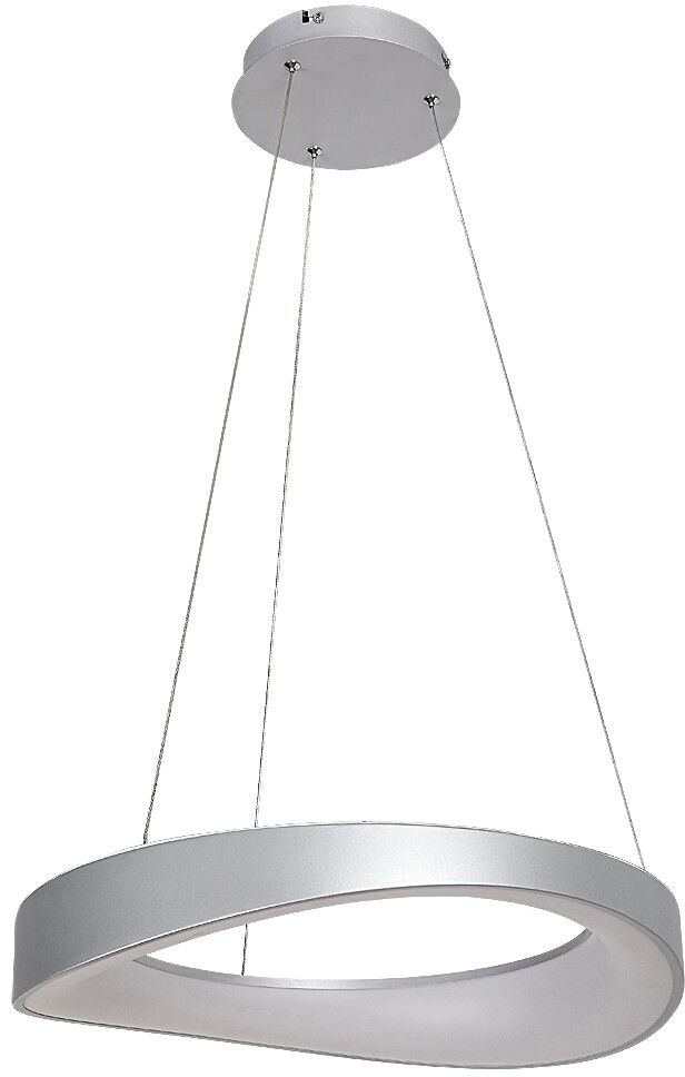 Rabalux Iliana lampada sospesa 1x56 W bianco-argento 72236