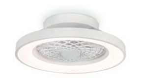 Mantra Tibet plafoniera 1x30 W bianco 7804