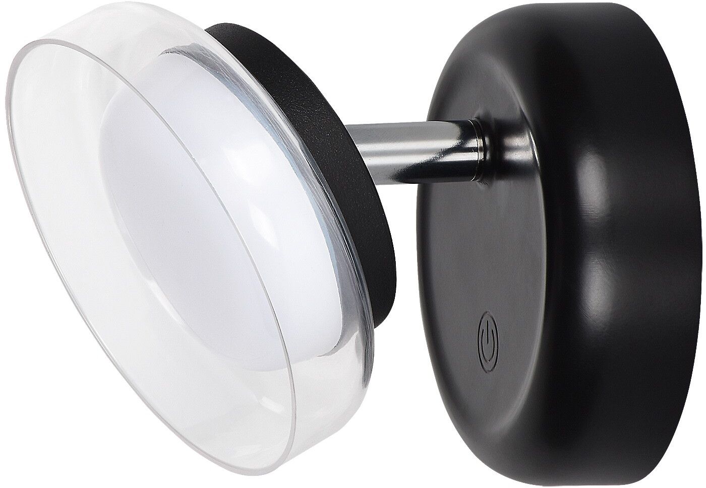 Rabalux Javi lampada da parete 1x2 W bianco-nero 71272