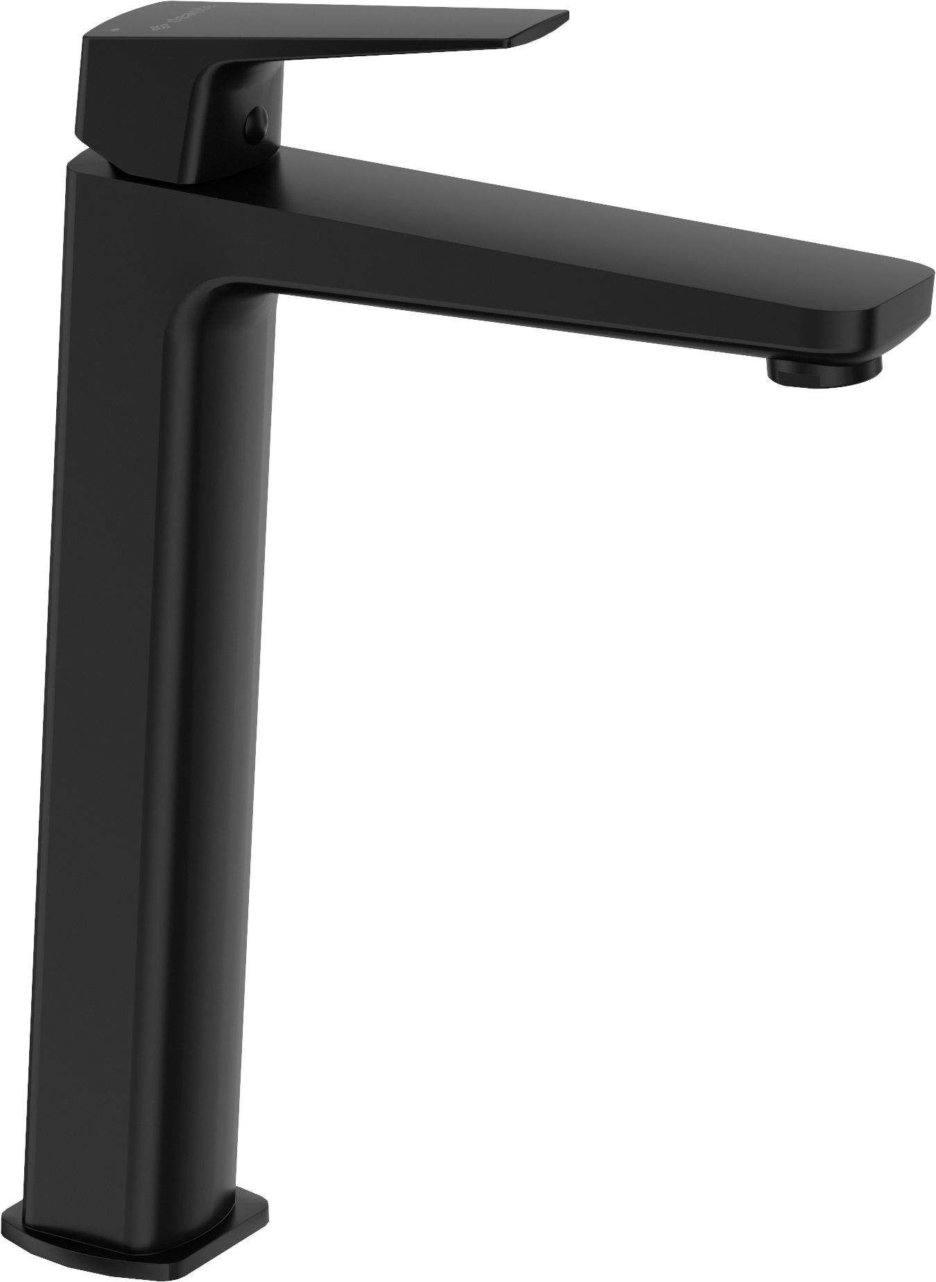 Deante Blur rubinetto per lavabo verticale nero BQL_N20K