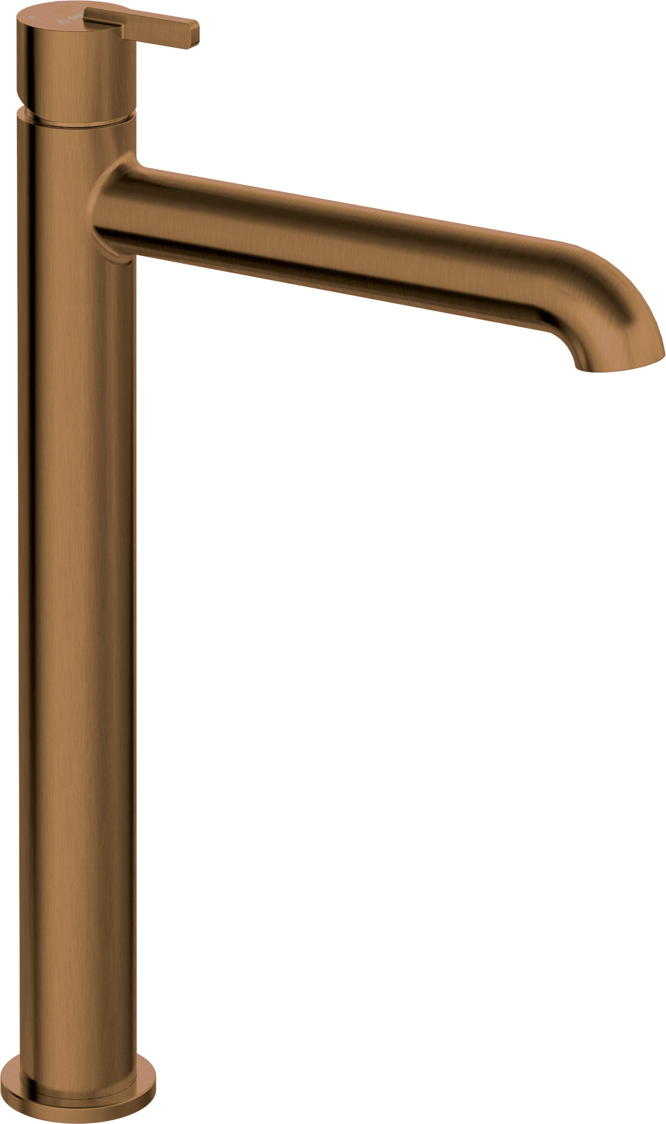 Deante Silia rubinetto per lavabo verticale ottone/bronzo antico BQS_C20K