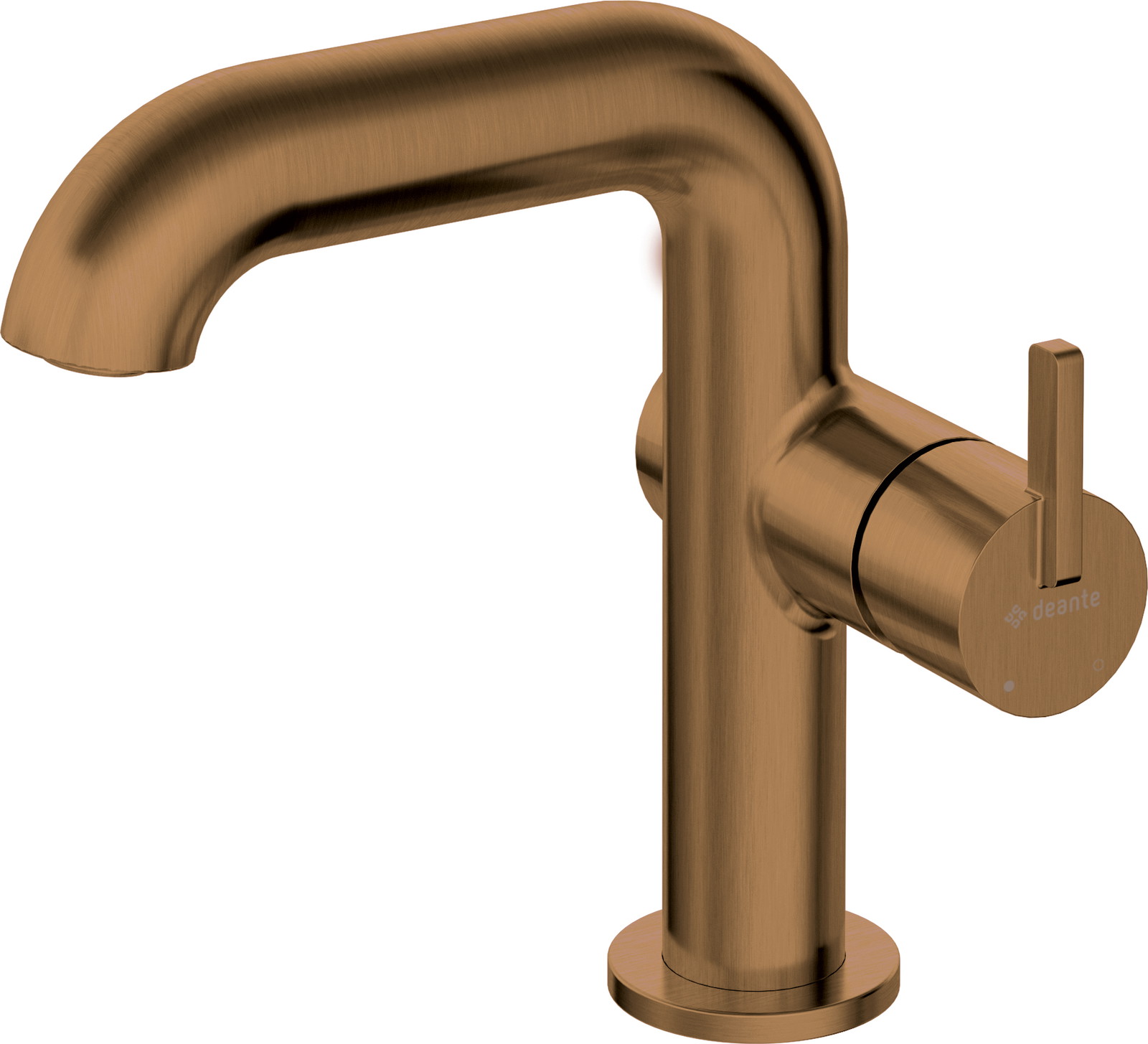 Deante Silia rubinetto per lavabo verticale ottone/bronzo antico BQS_C24M