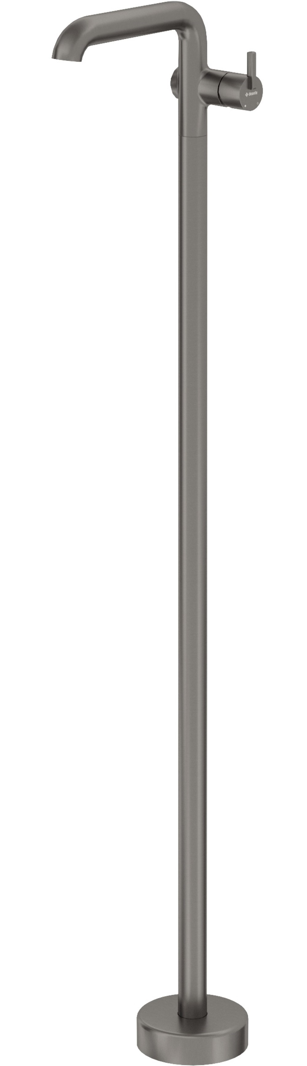 Deante Silia rubinetto per lavabo verticale grafite BQS_D2KK