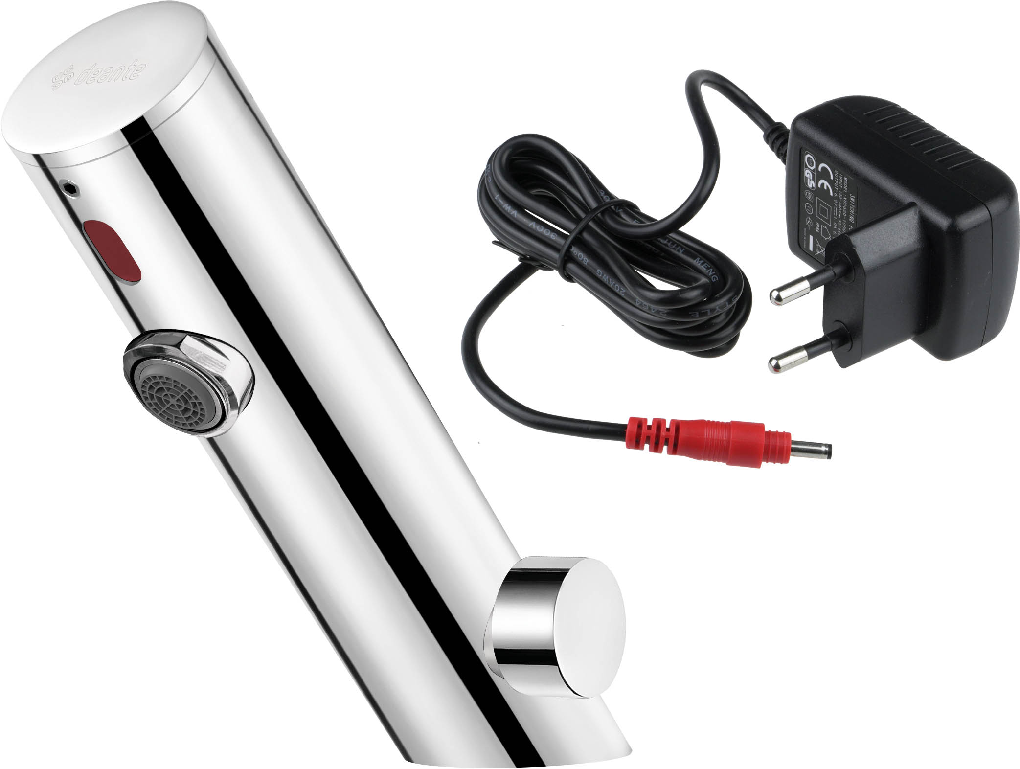 Deante Sense rubinetto per lavabo verticale elettronico acciaio BQR_P29V