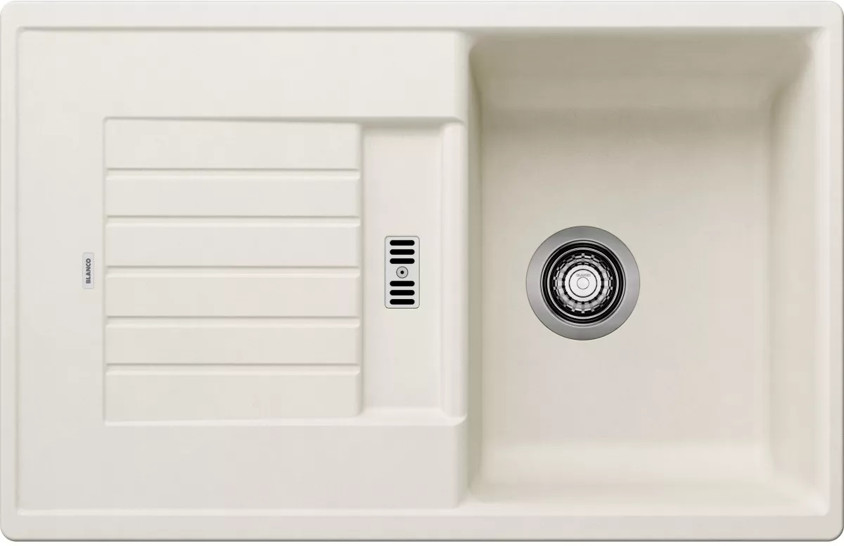 Blanco Zia 45 S lavello in granito 78x50 cm bianco 527200