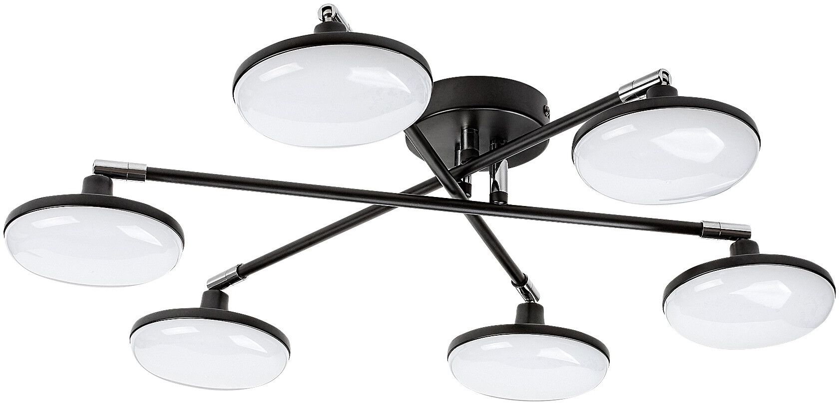 Rabalux Madi lampada da soffitto x24 W bianco-nero 71063