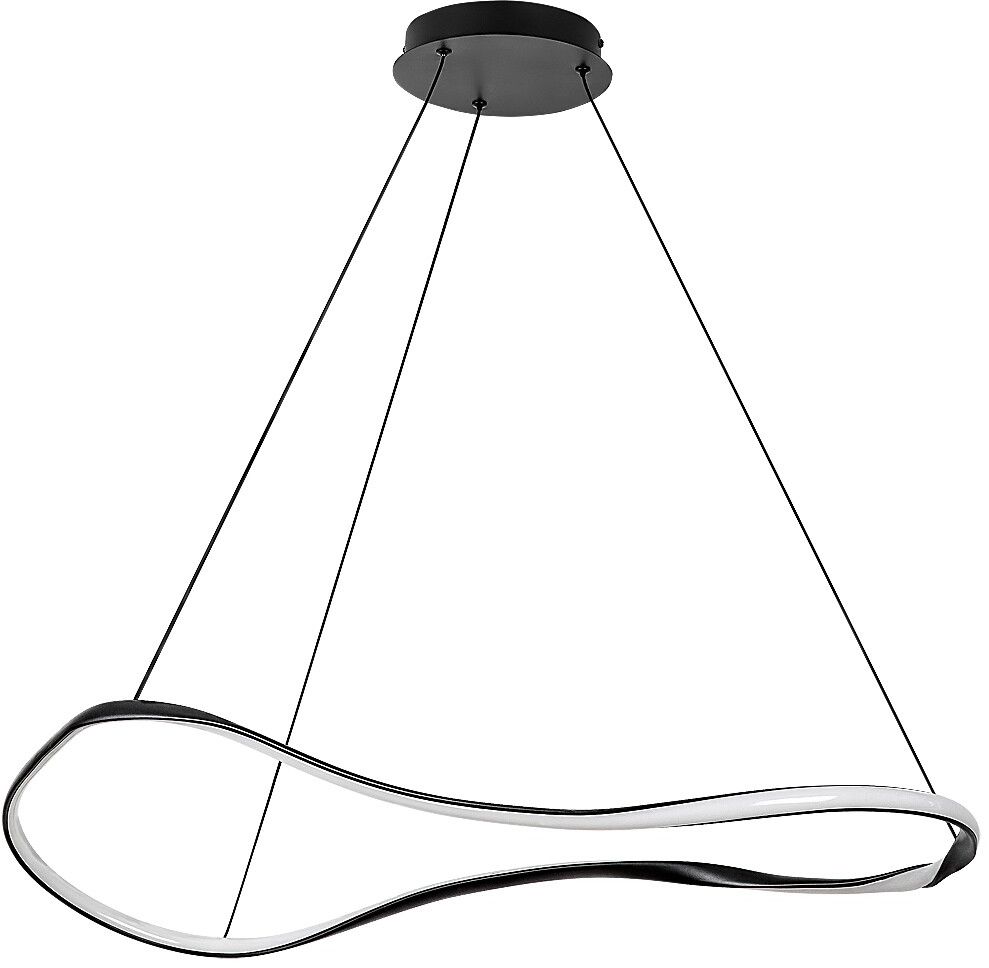 Rabalux Mirossi lampada sospesa 1x40 W bianco-nero 72266
