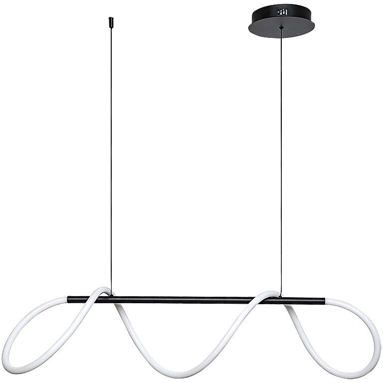 Rabalux Montema lampada sospesa 1x40 W bianco-nero 72269