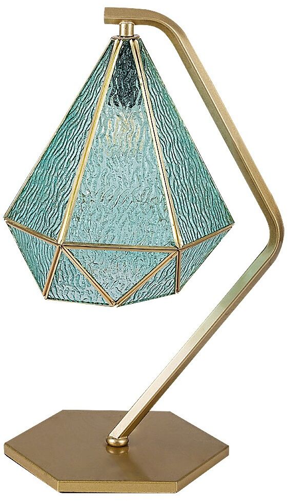 Rabalux Norah lampada da tavolo 1x40 W oro -blu 74200
