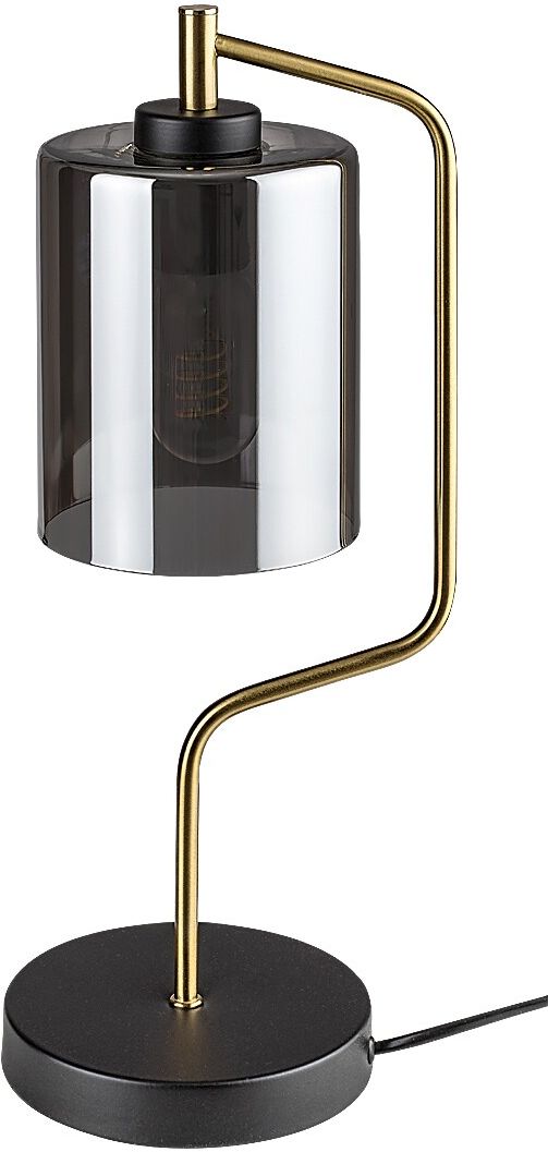 Rabalux Perez lampada da tavolo 1x40 W nero-fumé 74202