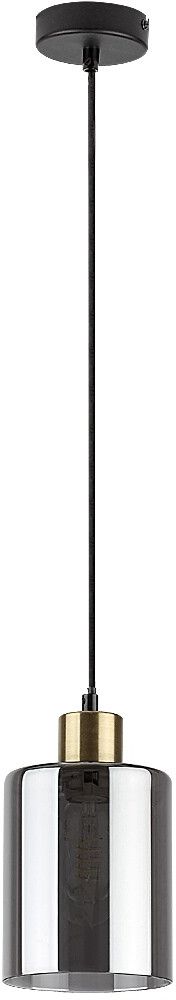 Rabalux Perez lampada sospesa 1x40 W nero-fumé 72248
