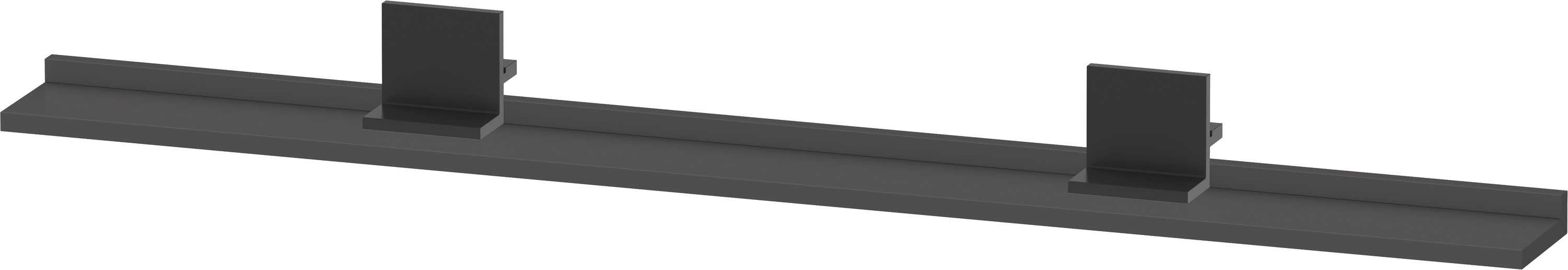 Duravit Sivida mensola 128 cm nero-grafite SV74350BD490000