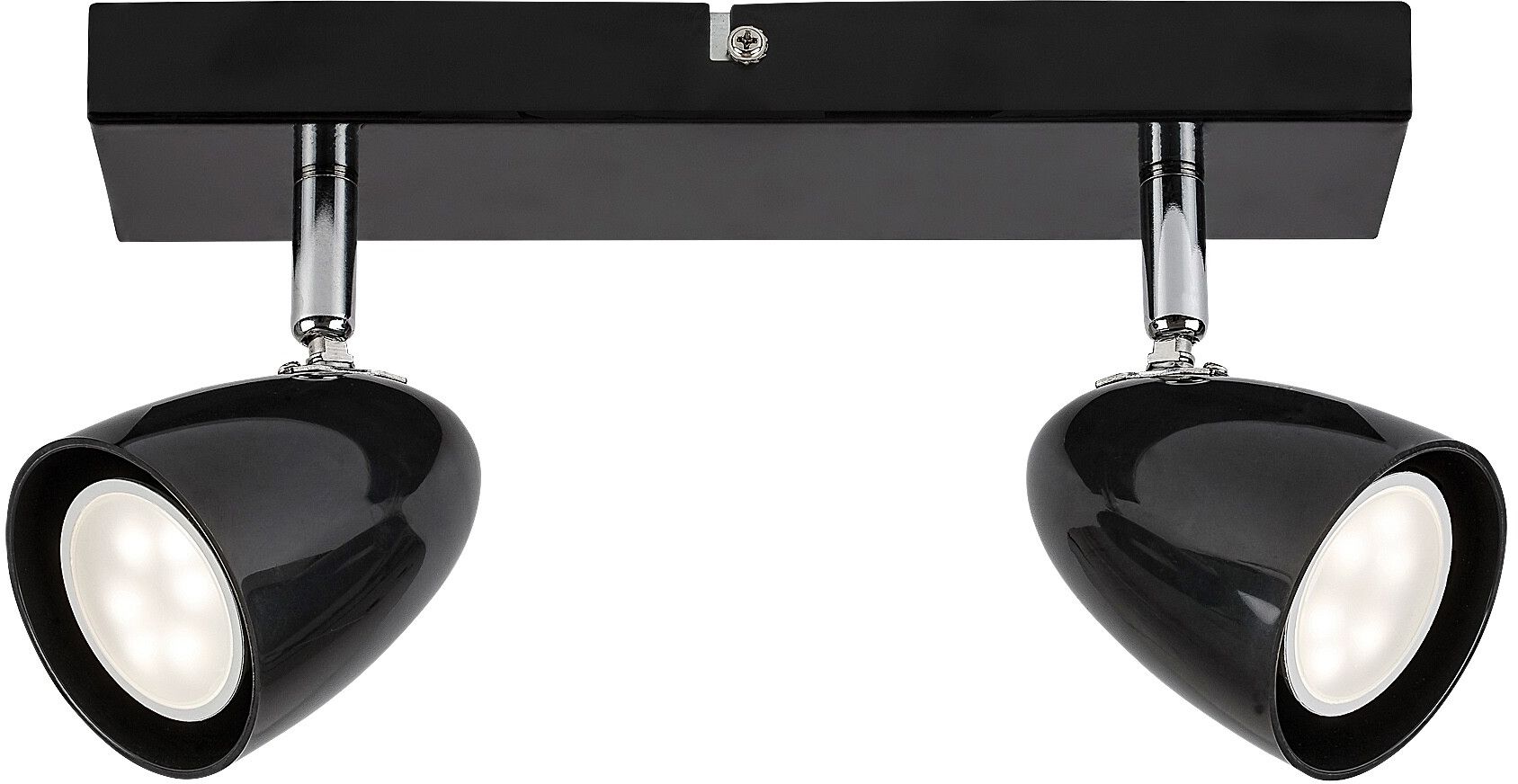 Rabalux Perico lampada da soffitto 2x5 W nero 73017