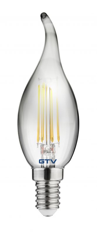 GTV lampadina led 1x4 W 1800 K E14 LD-C35FP4-18L
