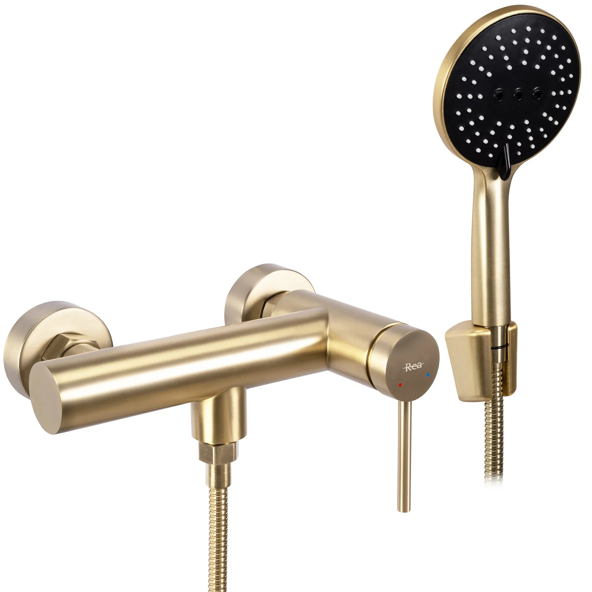 Rea Foss rubinetto per doccia a parete oro REA-B5113