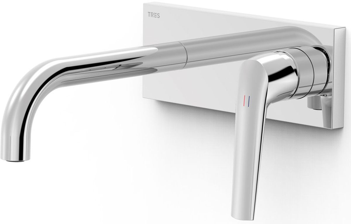 Tres Fuji rubinetto per lavabo da incasso cromo 28130023