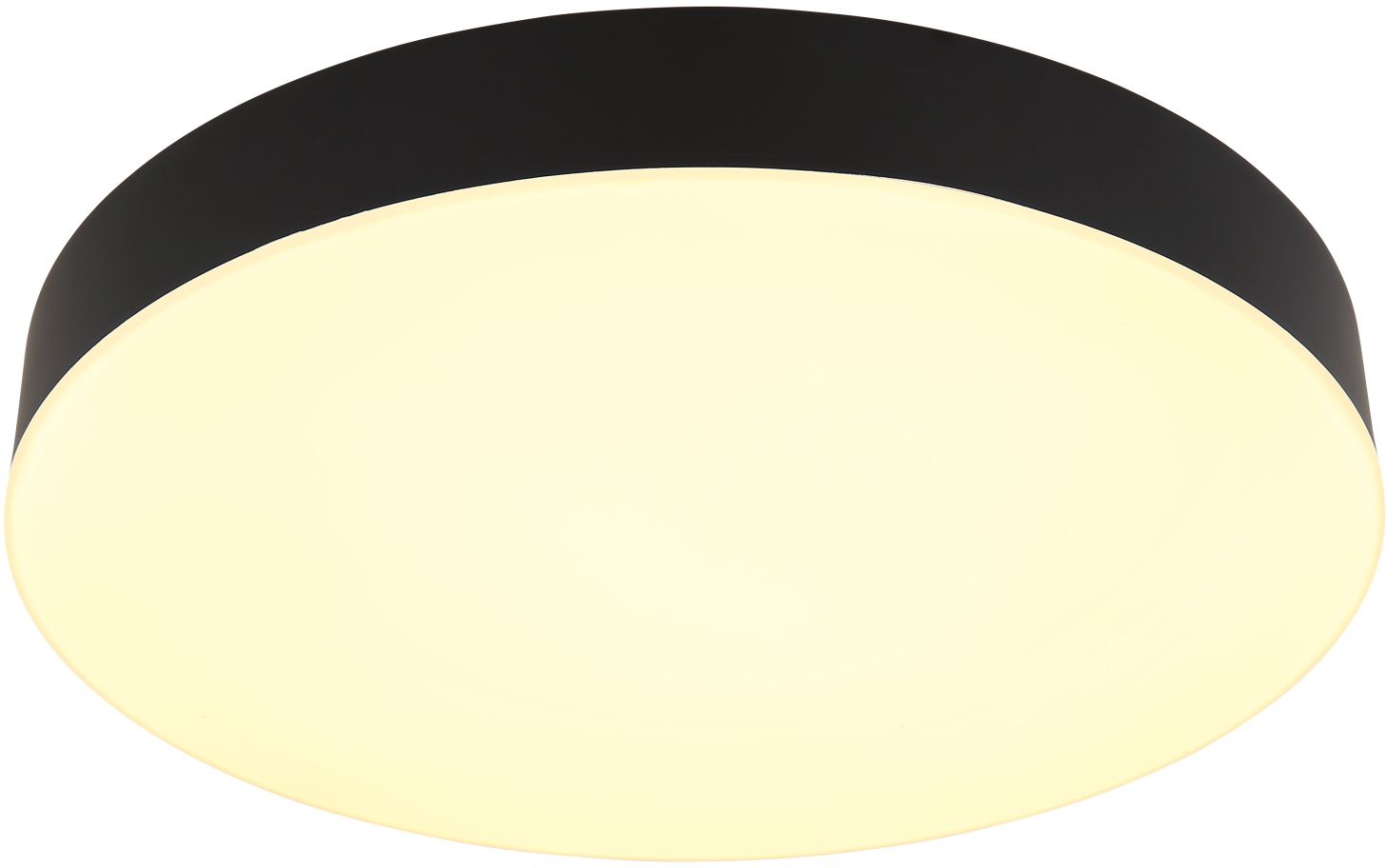Globo Lighting Matthew plafoniera 1x24 W bianco-nero 12384-24