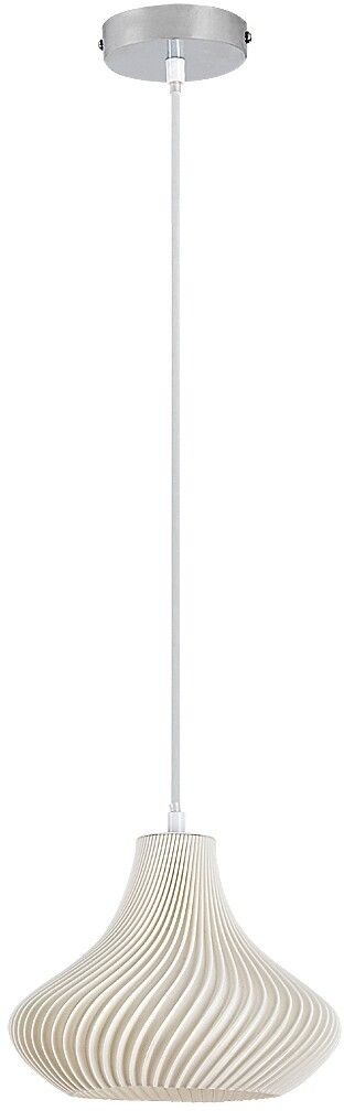 Rabalux Tiana lampada sospesa 1x25 W bianco-cromo 72216