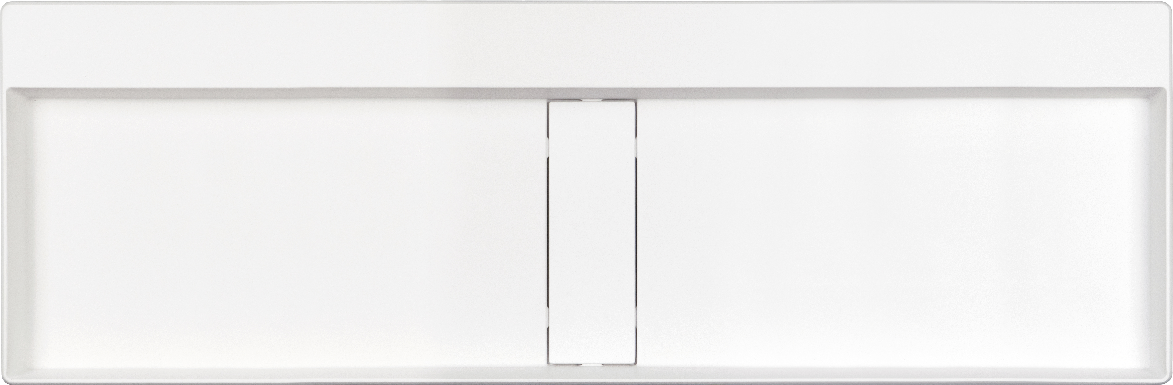 Deante Blur lavabo 120x40 cm rettangolare da appoggio bianco CQB_AU2S