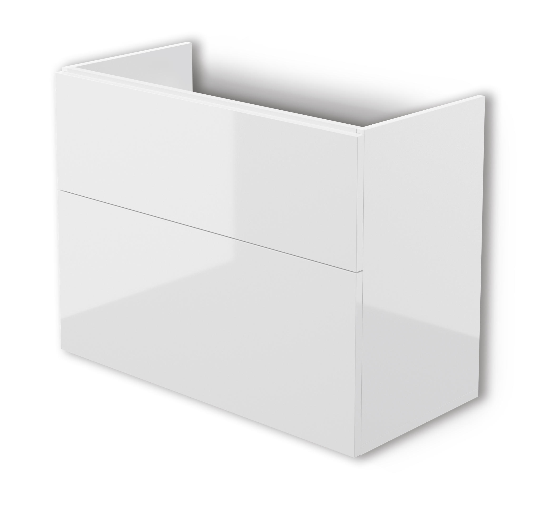 Deante Tubo armadietto 80x38.5x60 cm sottolavabo sospeso bianco STU_6U81