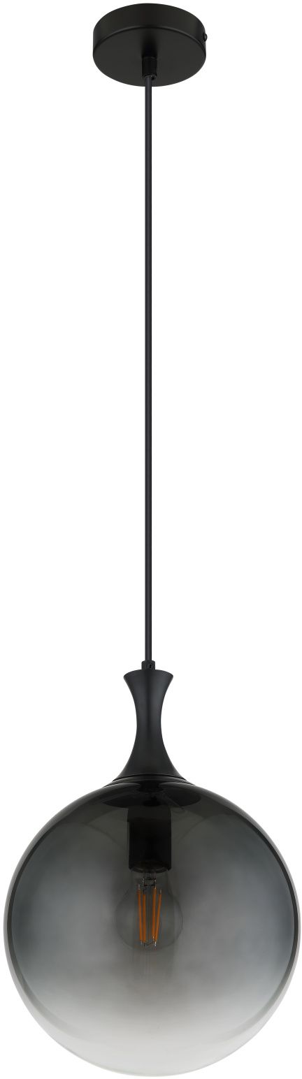Globo Lighting Dalton lampada sospesa 1x10 W nero-fumé 15885H