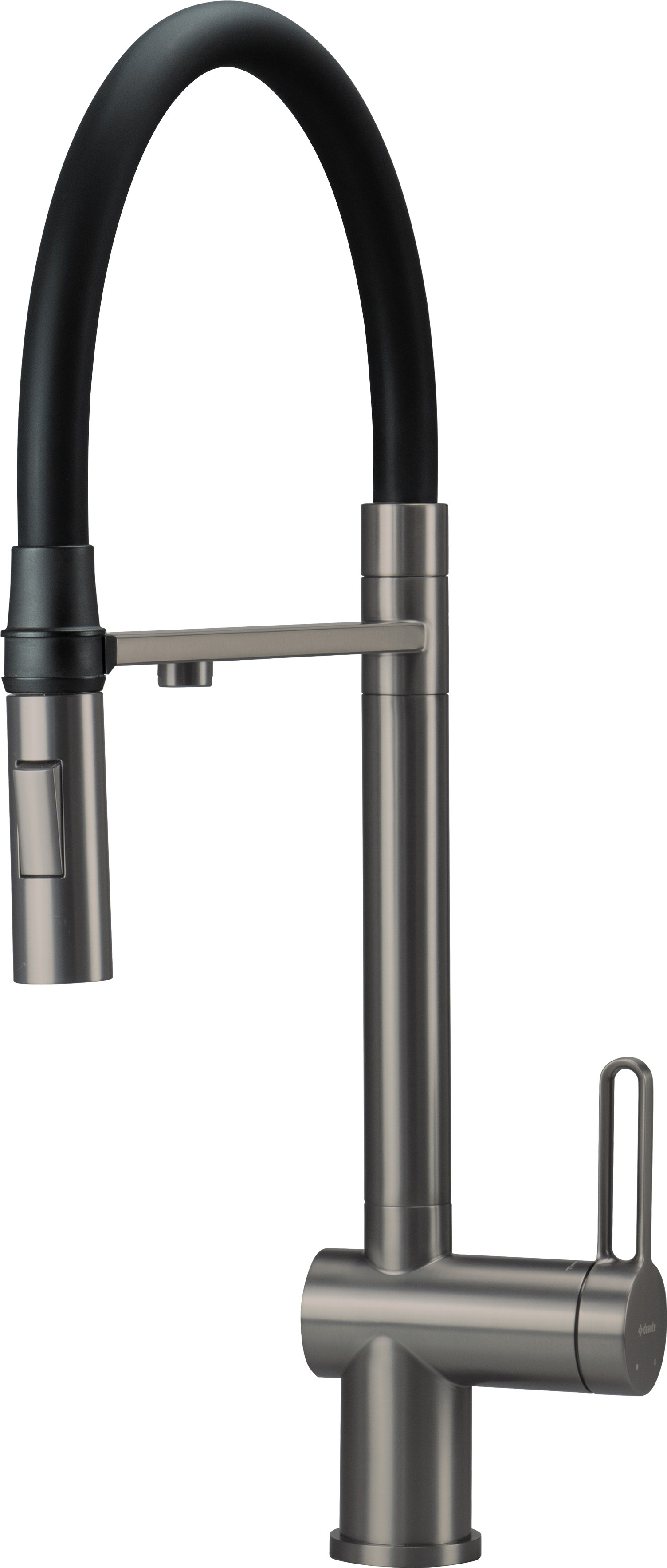 Deante Magnetic rubinetto da cucina verticale grafite/grigio BRM_D75M