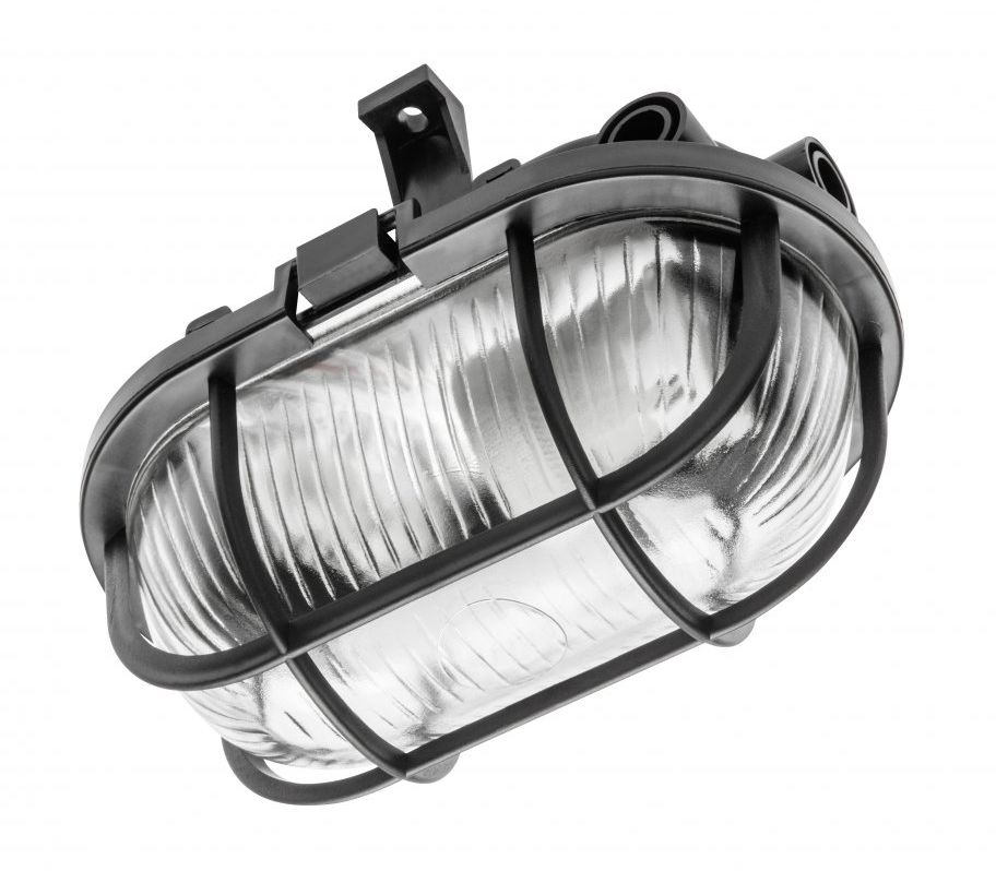 GTV Sanguesa plafoniera 1x40 W nero OS-KAY060-10