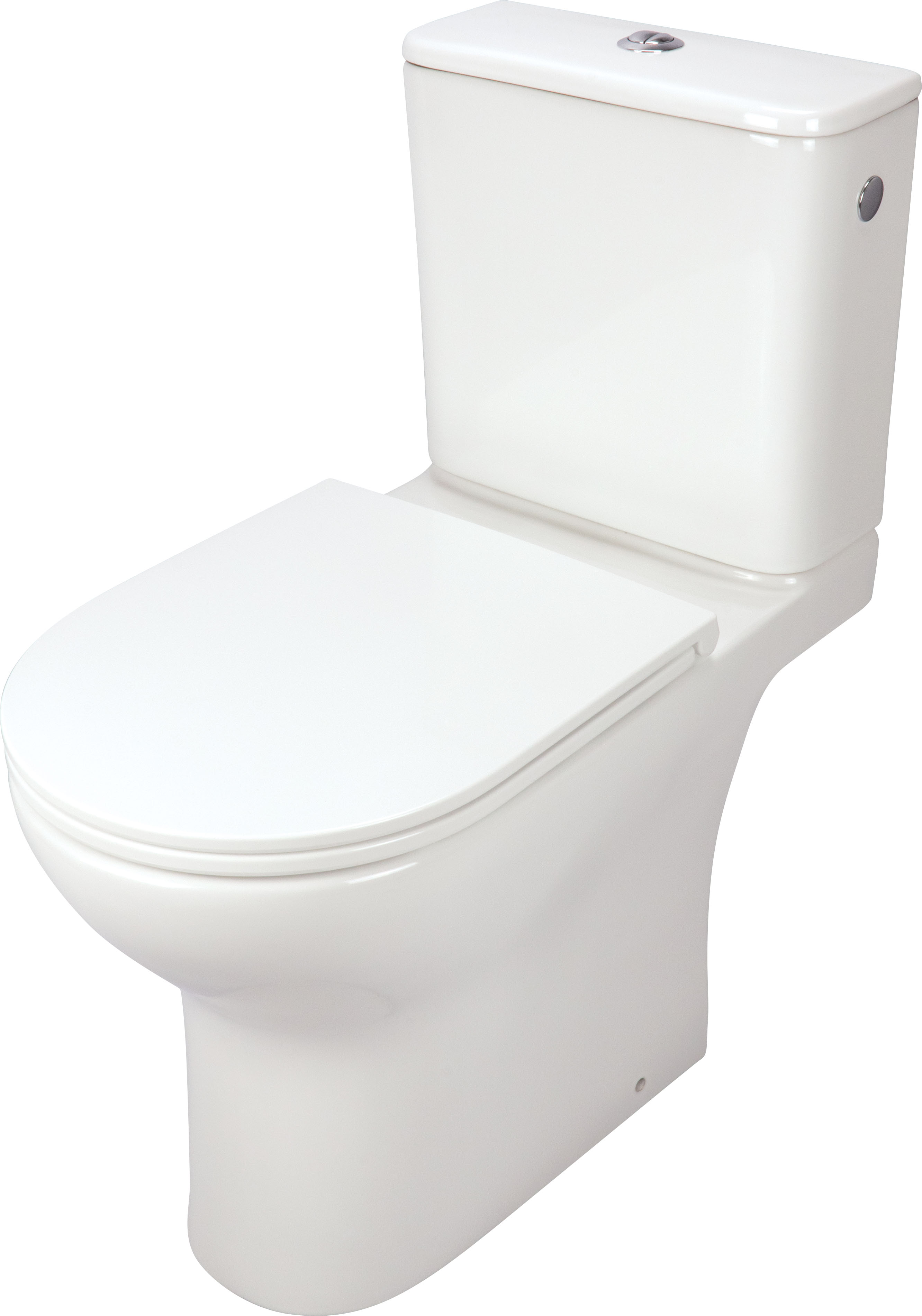 Deante Jaśmin wc monoblocco con copriwater con scarico a vortice bianco CDJD6RPS