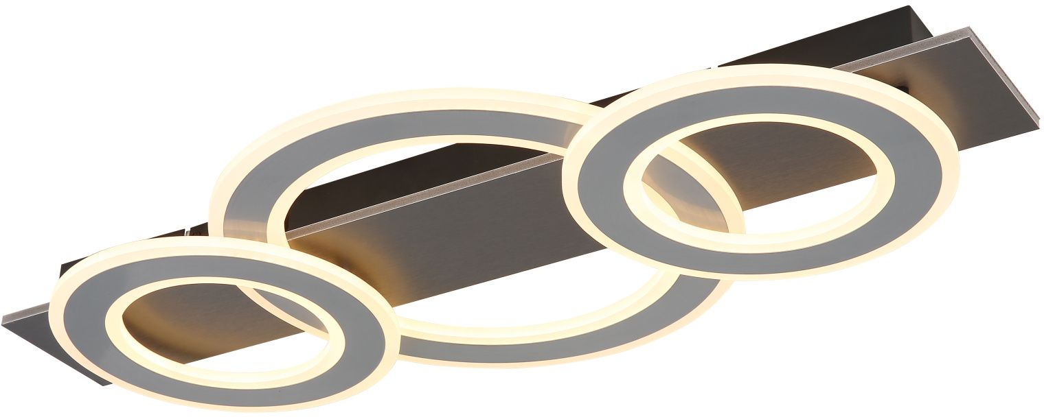 Globo Lighting Jayden lampada da soffitto 1x50 W bianco-nero 48034-50