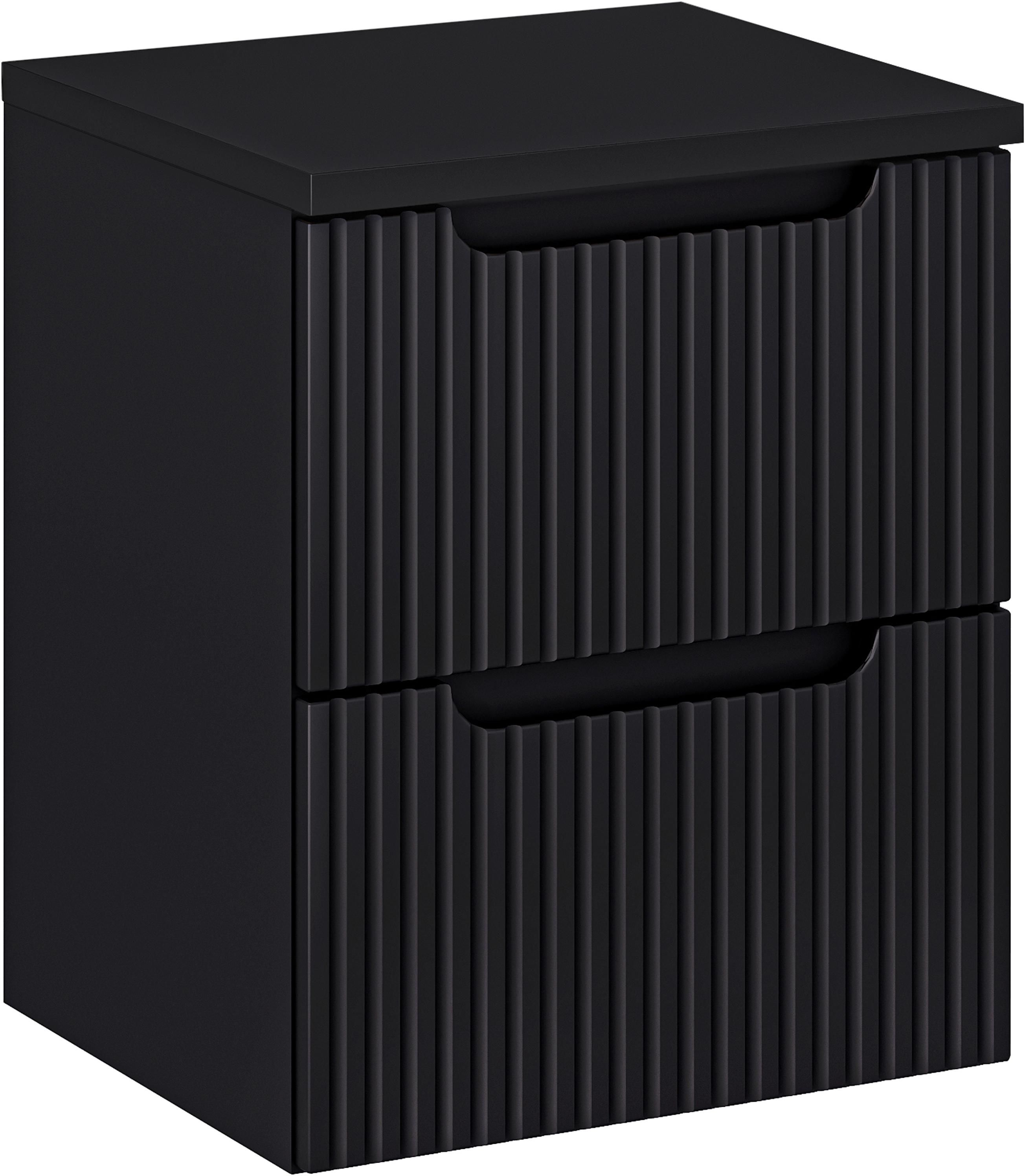 Set armadietto Comad Nova Black NOVA BLACK D2 82-50-2S, piano Comad Nova Black NOVA BLACK B 89-50