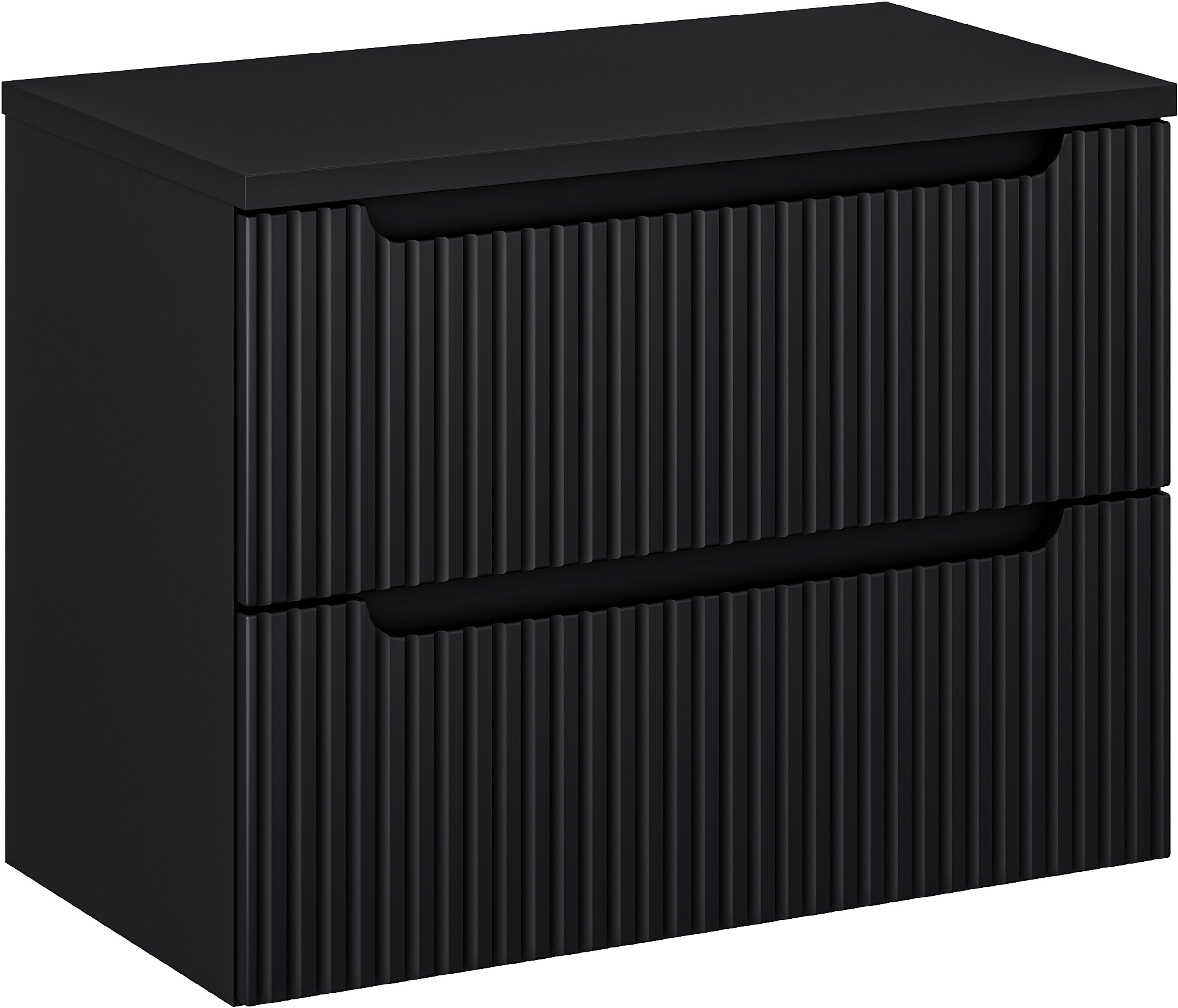 Set armadietto Comad Nova Black NOVA BLACK D2 82-80-2S, piano Comad Nova Black NOVA BLACK B 89-80