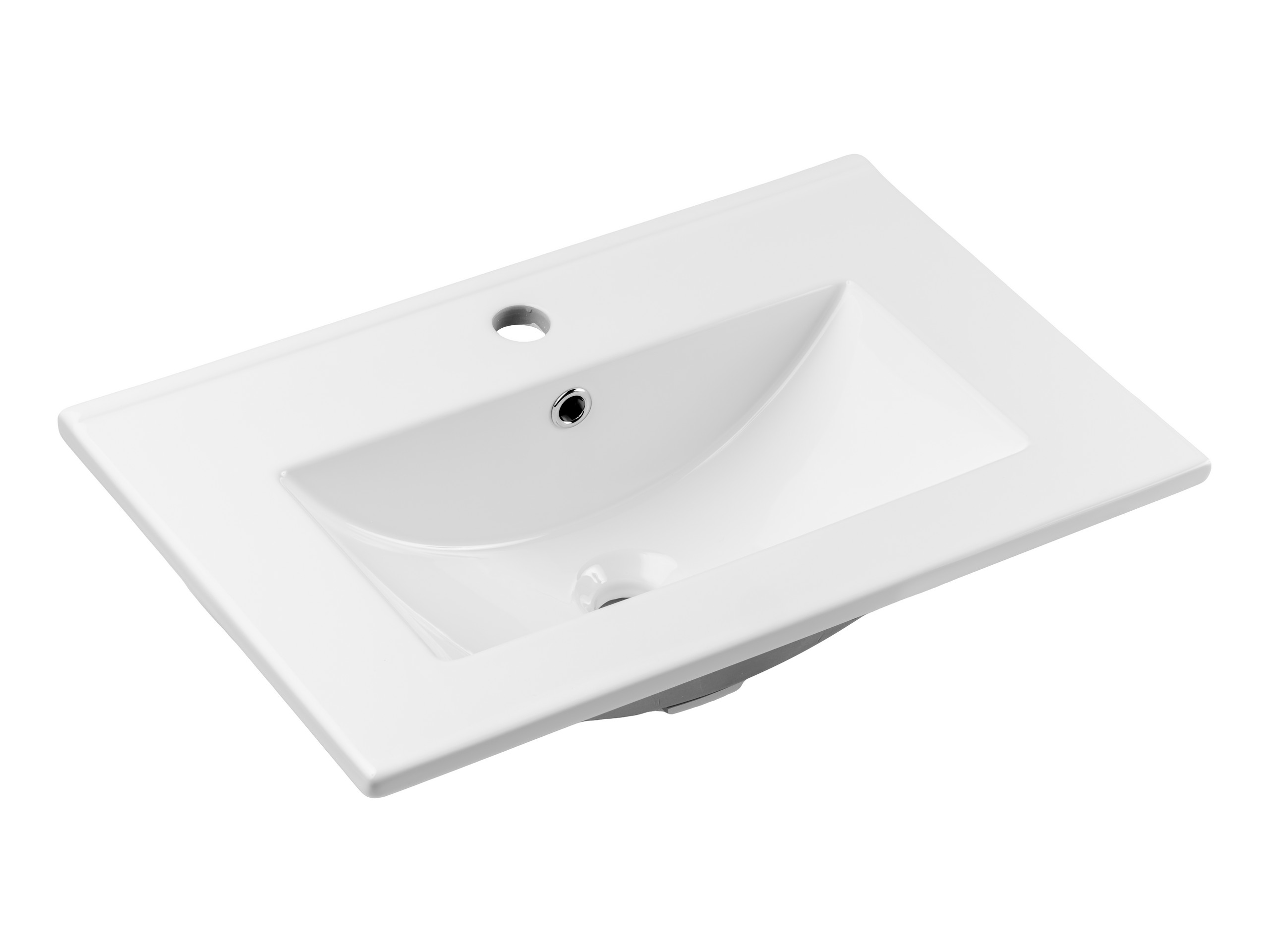 Comad Dance White lavabo 61x40 cm rettangolare da mobile bianco UM-2060RB DANCE 60-DP