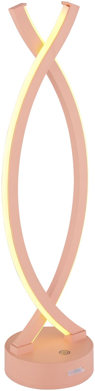 Globo Lighting Hela lampada da tavolo 1x1 W bianco-corallo 58457P