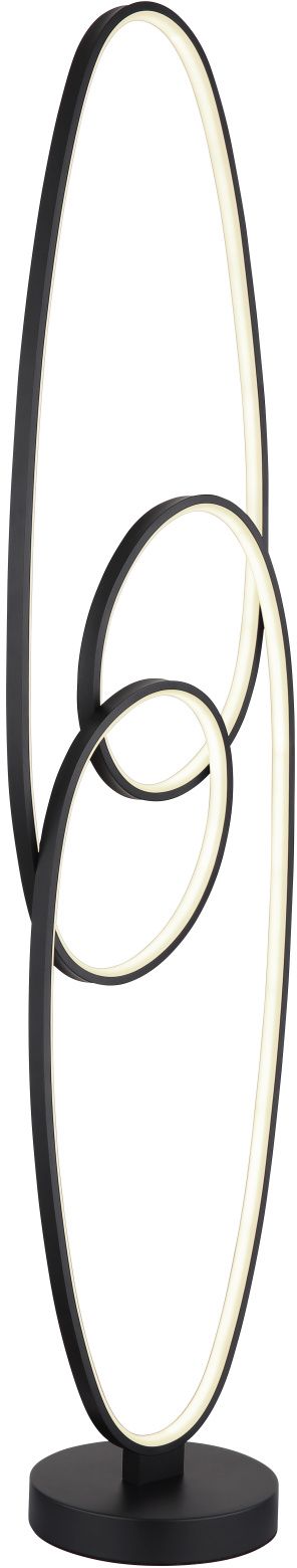Globo Lighting Spira lampada da terra 1x39 W nero 67177-36S