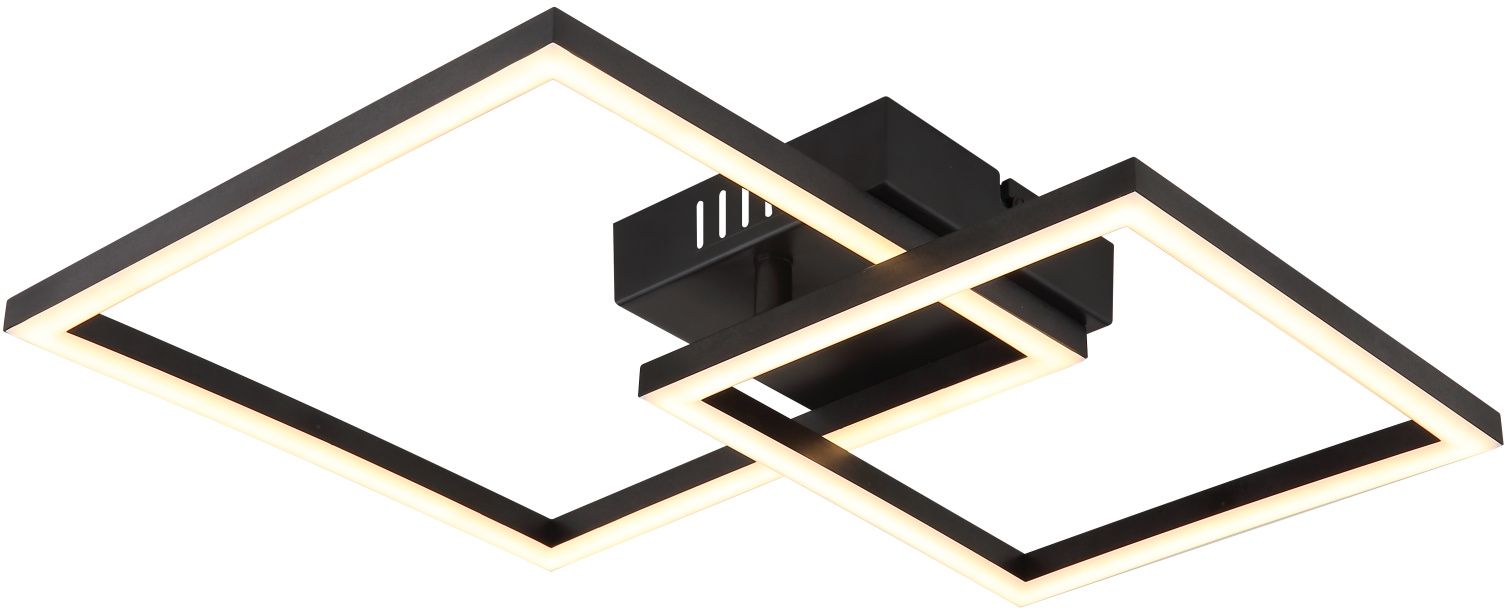 Globo Lighting Tyler lampada da soffitto 1x20 W nero 672842