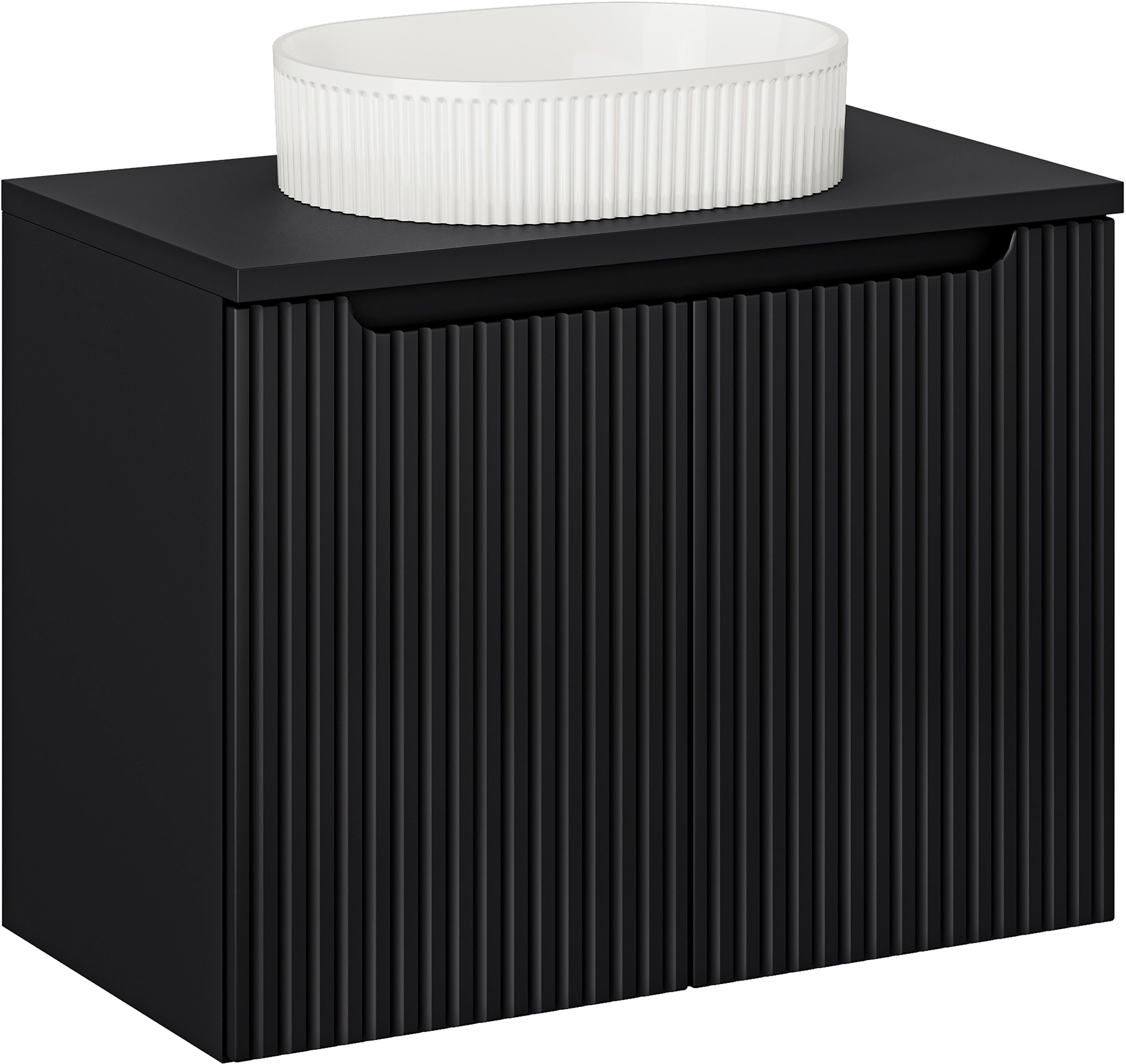 Set armadietto Comad Nova Black NOVA BLACK D2 82-80-2D, lavabo Comad Beyond BEYOND 5 WHITE ( E-6564 ), NOVA BLACK B 89-80