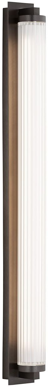 Argon Hampton lampada da parete 1x34 W trasparente-titanio 8623
