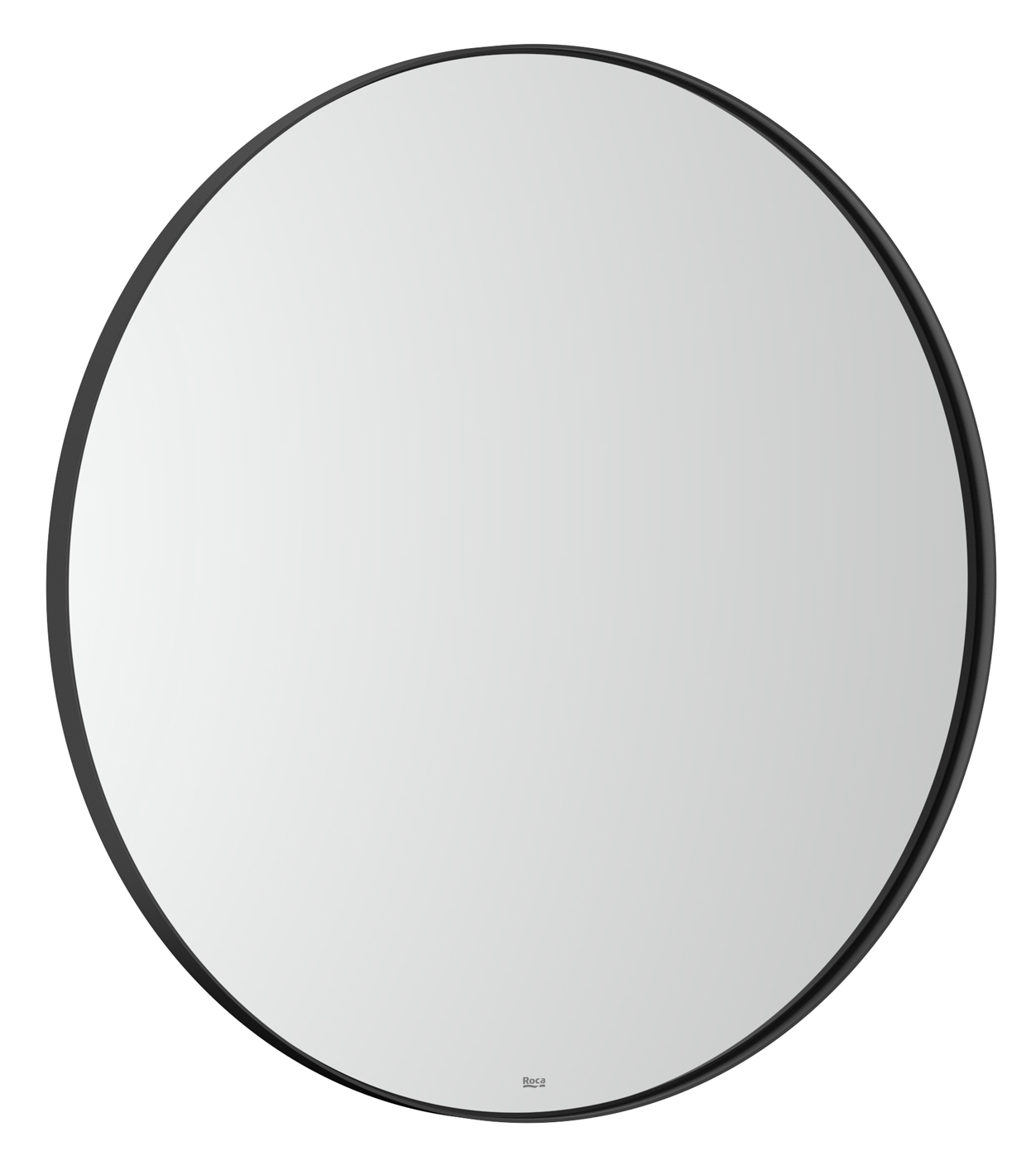 Roca Luna specchio 60x60 cm rotonda nero A812417000