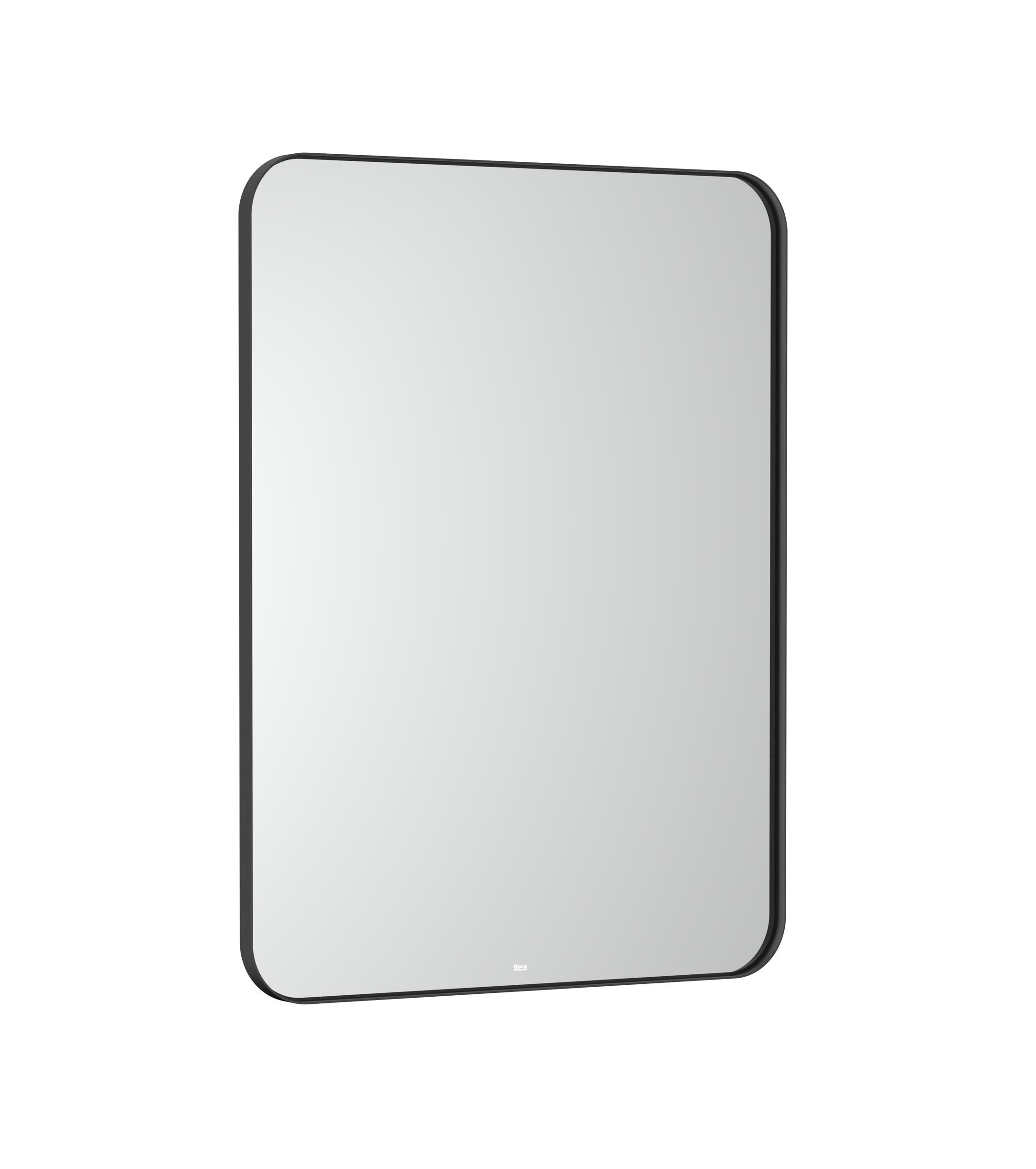 Roca Luna specchio 60x80 cm rettangolare con illuminazione nero A812421000
