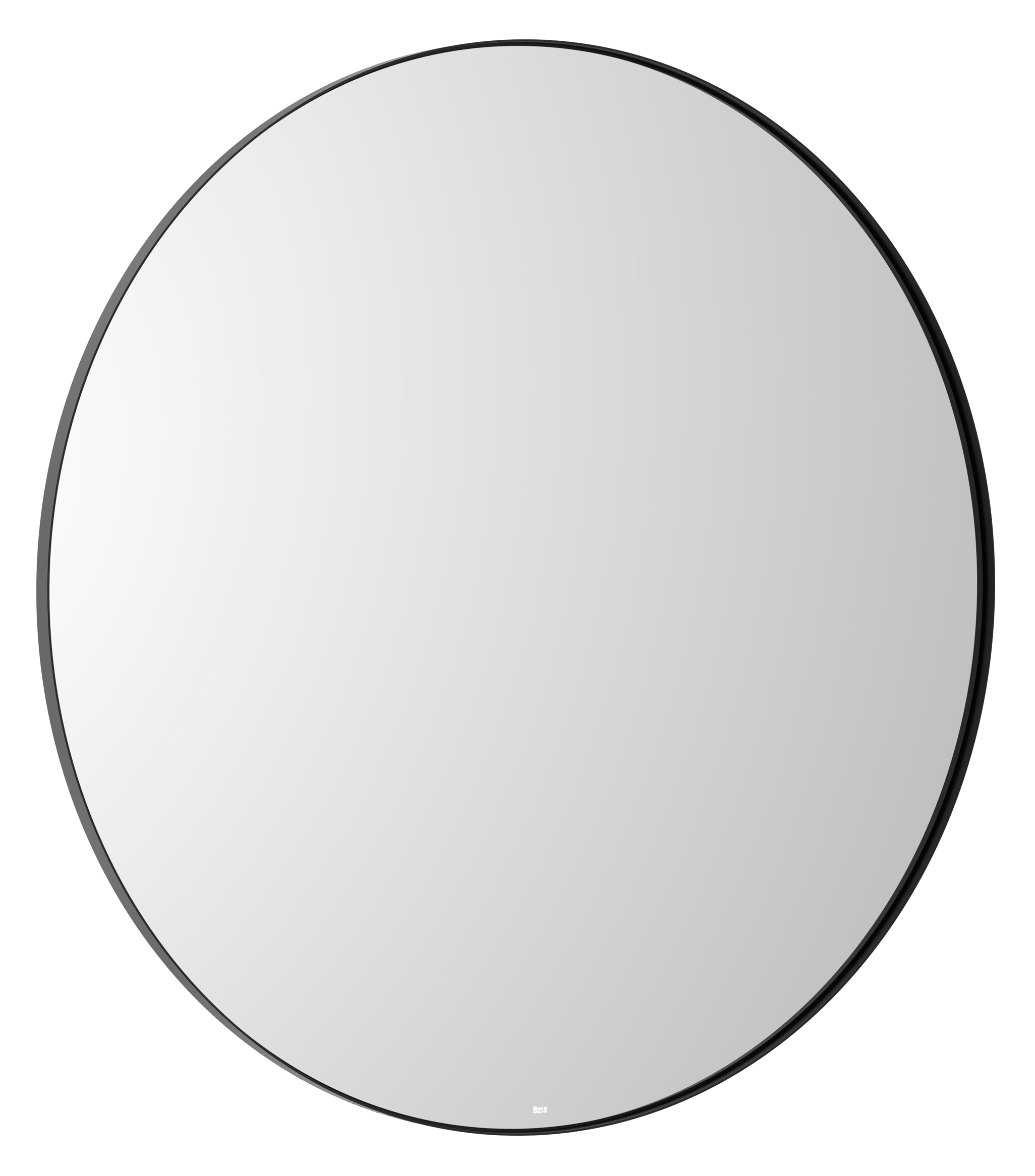 Roca Luna specchio 100x100 cm rotonda con illuminazione nero A812427000