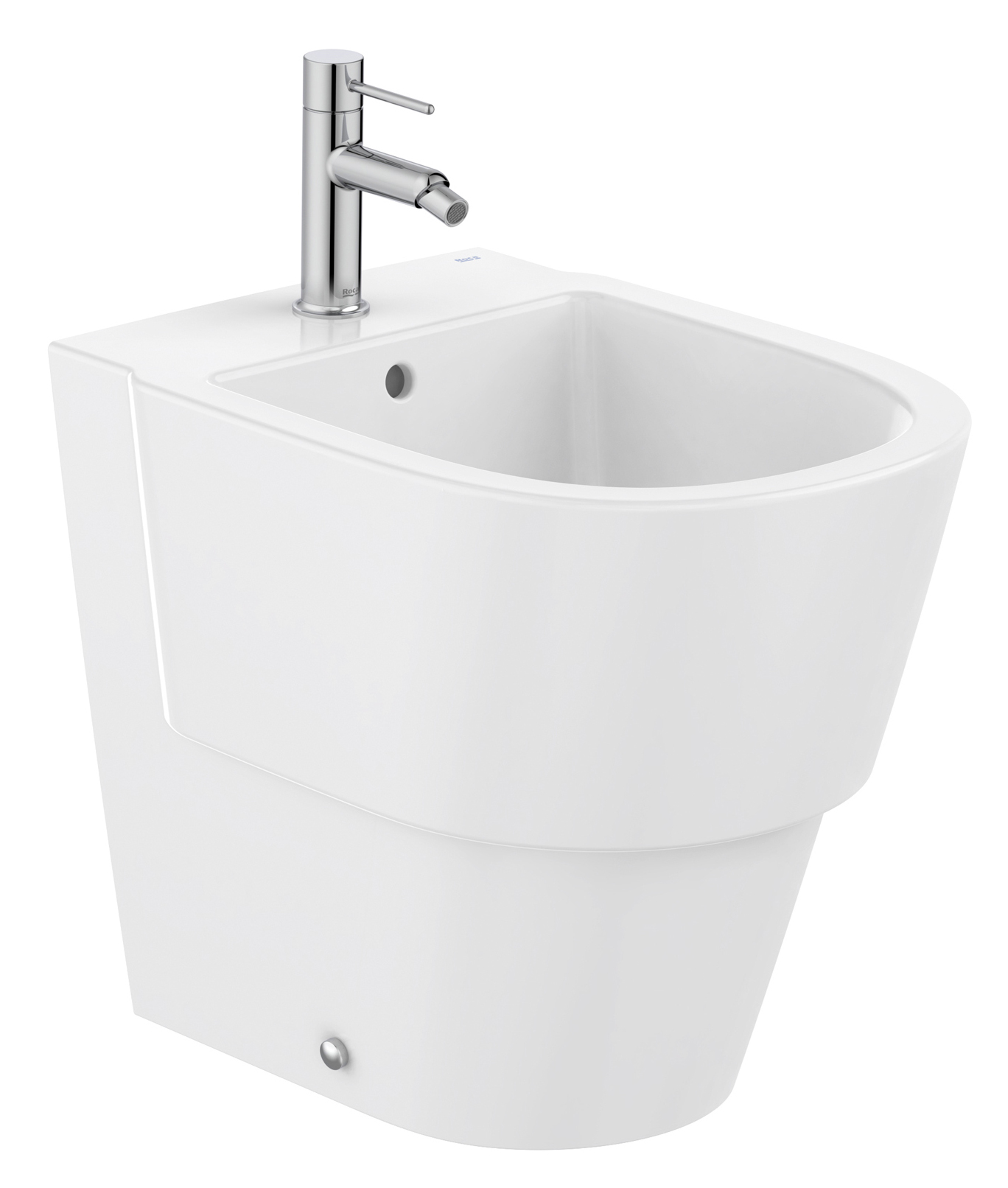Roca Tura bidet a terra bianco A357697S00