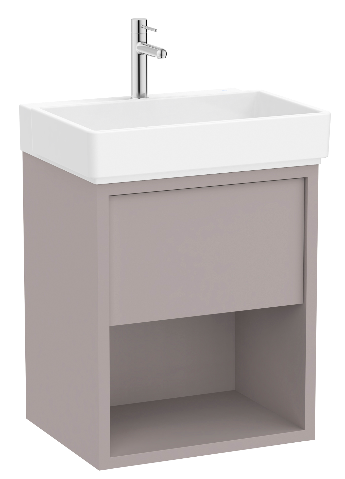 Roca Tura lavabo con armadietto 55 cm grigio A852024559