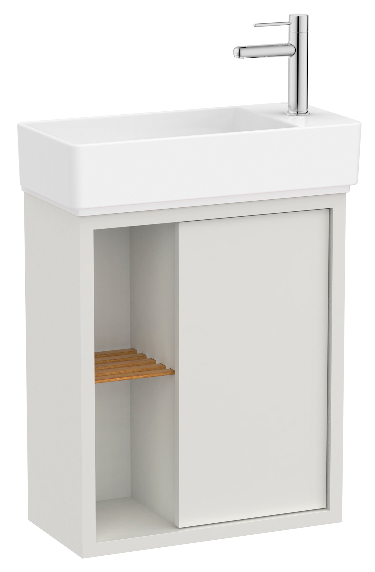 Roca Tura lavabo con armadietto 55 cm bianco A852022558