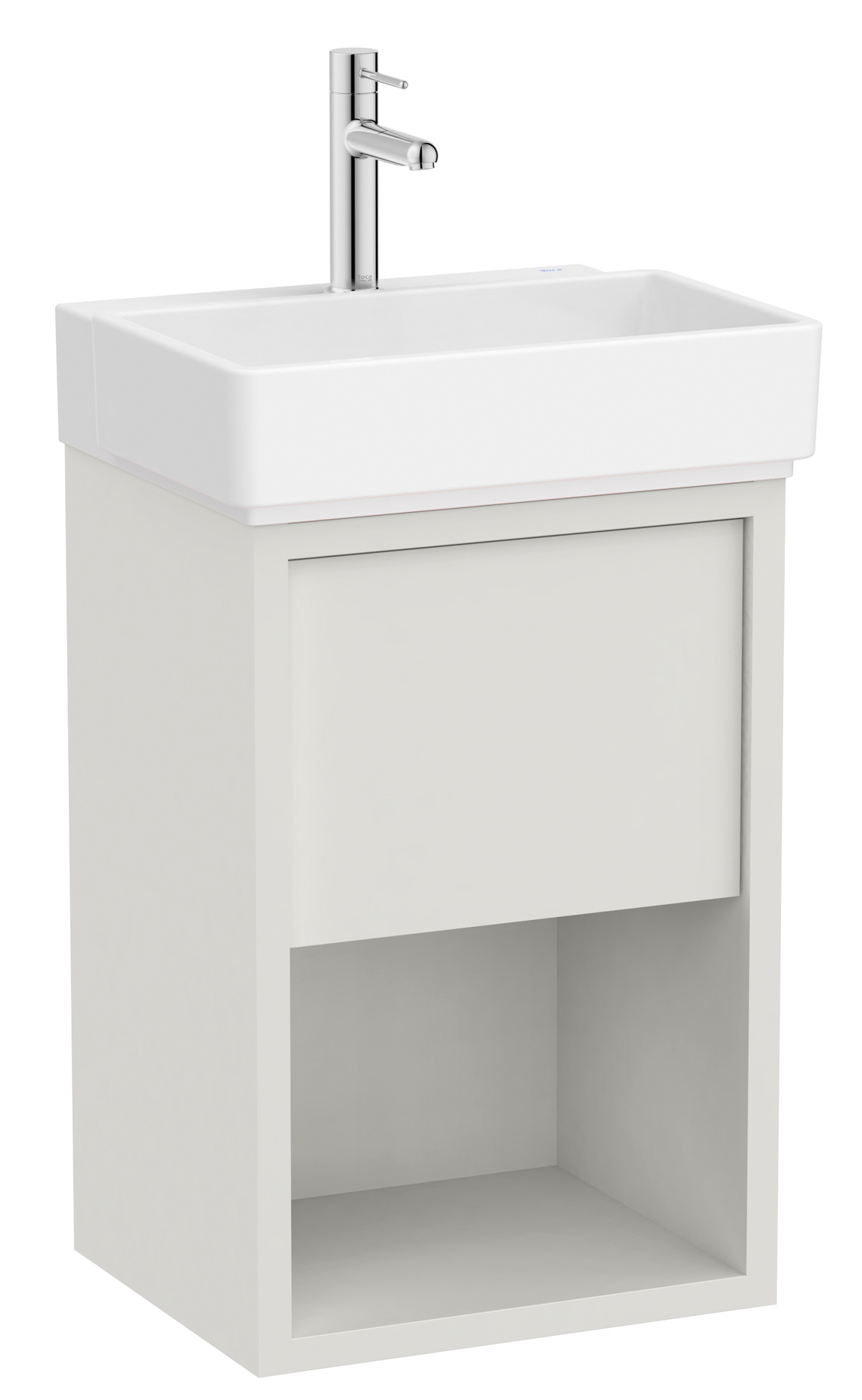 Roca Tura lavabo con armadietto 45 cm bianco A852023558