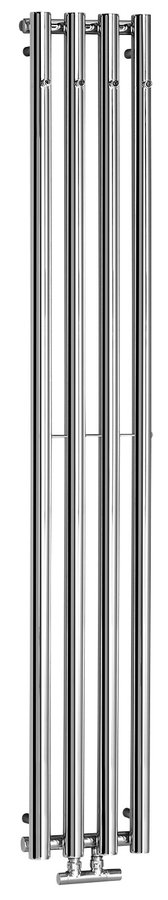 Sapho Pilon radiatore da bagno decorativo 180x27 cm cromo IZ120T